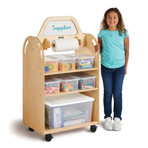 Carrello multimediale - MINI STEAM - Jonti-Craft, Inc. - per scuola / in legno