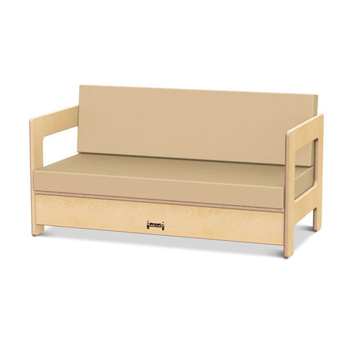 Divano per bambini - JC series - Jonti-Craft, Inc. - contemporaneo / beige / blu