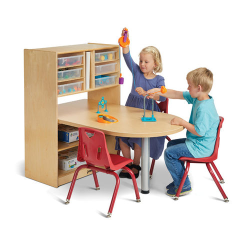 Tavolo per bambini - STEM MAKERSPACE  - Jonti-Craft, Inc. - contemporaneo / in laminato / con supporto in metallo