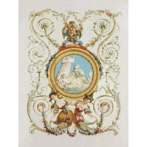 Carta da parati contemporanea - GENIUS N°5/6 - Papiers de Paris - a motivi / aspetto dorato / beige