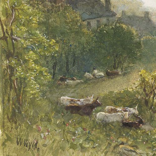 Carta da parati contemporanea - MONT SAINT MICHEL - Papiers de Paris - con scene / aspetto carta da parati / verde