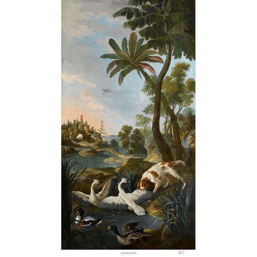 Pannello decorativo di rivestimento - LANDSCAPE #1 - Papiers de Paris - da parete / ad alta resistenza / di carta