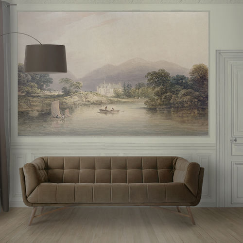 Carta da parati classica - IRISH LAKE - Papiers de Paris - panoramica / con scene / aspetto carta da parati