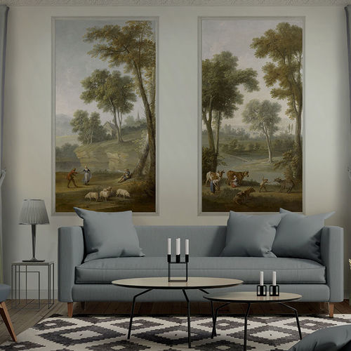 Pannello decorativo di rivestimento - CINQ SENS N°4 - Papiers de Paris - da parete / ad alta resistenza / di carta