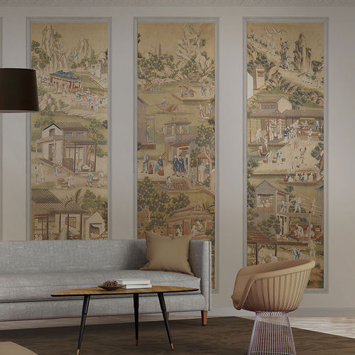 Pannello decorativo di rivestimento - CHINESE N°8 - Papiers de Paris - da parete / ad alta resistenza / di carta