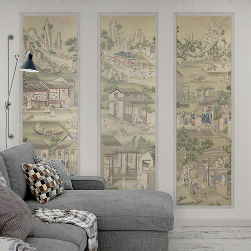 Pannello decorativo di rivestimento - CHINESE N°7 - Papiers de Paris - da parete / ad alta resistenza / di carta