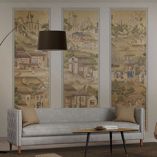 Pannello decorativo di rivestimento - CHINESE N°6 - Papiers de Paris - da parete / ad alta resistenza / di carta