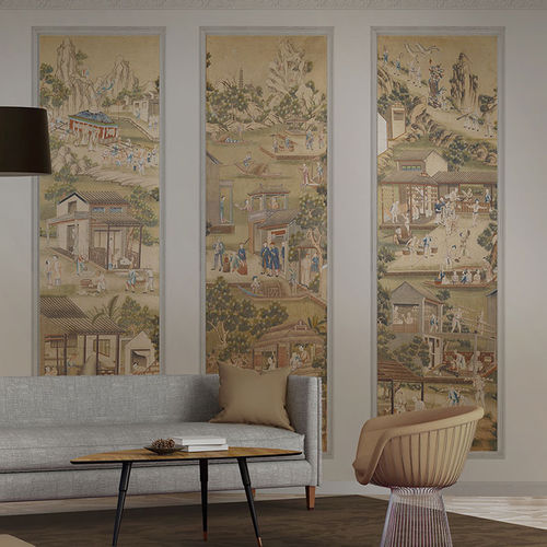 Pannello decorativo di rivestimento - CHINESE N°4 - Papiers de Paris - da parete / ad alta resistenza / di carta