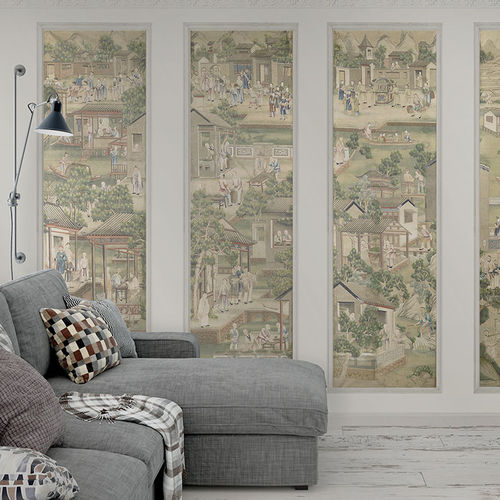 Pannello decorativo di rivestimento - CHINESE N°3 - Papiers de Paris - da parete / ad alta resistenza / di carta