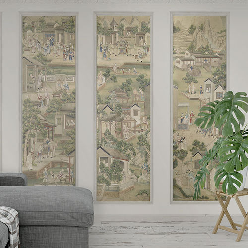 Pannello decorativo di rivestimento - CHINESE N°2 - Papiers de Paris - da parete / ad alta resistenza / di carta