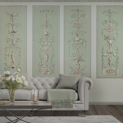 Pannello decorativo di rivestimento - THE FOUR SEASONS - WINTER - Papiers de Paris - da parete / ad alta resistenza / di carta
