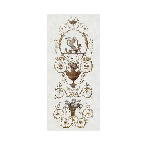 Pannello decorativo di rivestimento - BOUDOIR DE LA REINE - GROTESQUE N°6 - Papiers de Paris - da parete / ad alta resistenza / in legno
