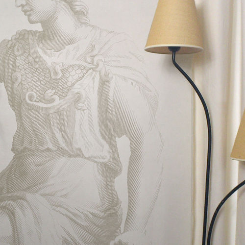 Carta da parati classica - ANTIQUE STATUE - Papiers de Paris - panoramica / con scene / aspetto tessuto