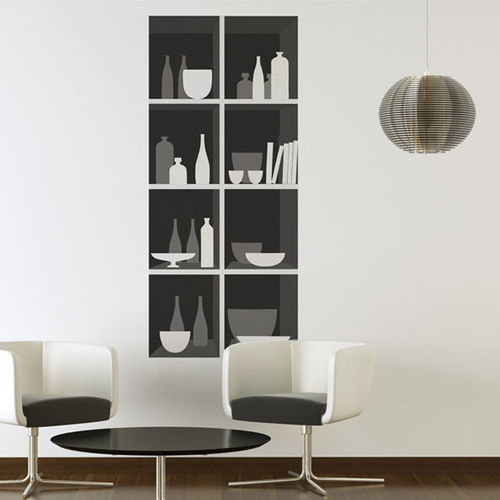 Pannello decorativo di rivestimento - SHELVES#1 - Papiers de Paris - da parete / ad alta resistenza / di carta