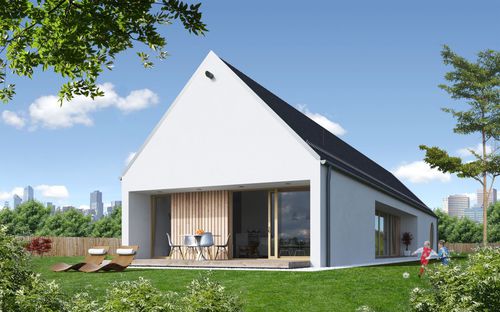 Casa prefabbricata - EK 036 - ekokoncept, wooden prefabricated buildings, d.o.o - ecologica / contemporanea / con struttura in legno