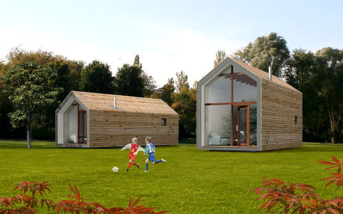 Casa prefabbricata - EK 015 - ekokoncept, wooden prefabricated buildings, d.o.o - ecologica / contemporanea / con struttura in legno