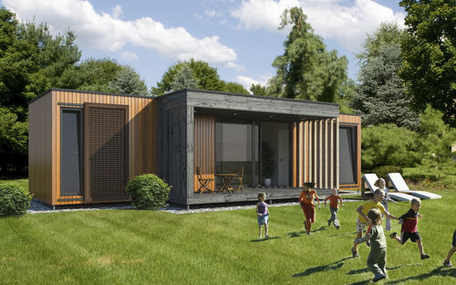 Micro-casa prefabbricata - EK 017 - ekokoncept, wooden prefabricated buildings, d.o.o - modulare / contemporanea / in legno
