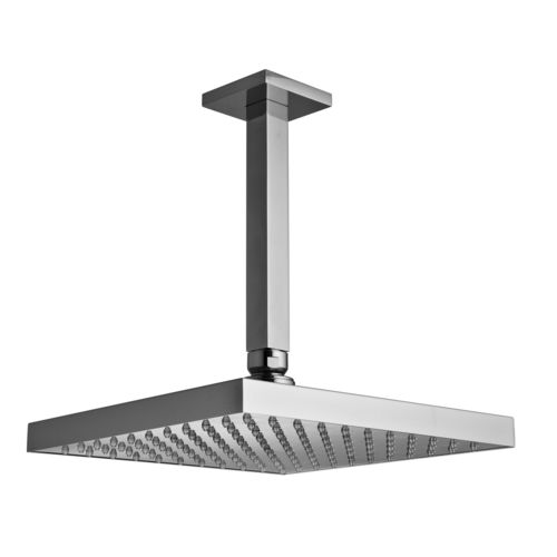 Soffione doccia da soffitto - EXTREME 1 - CARIMALI design shower_space - quadrato / a pioggia