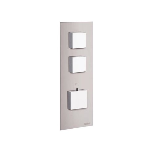Miscelatore da doccia - 21020-CR - CARIMALI design shower_space - da parete / termostatico / in metallo cromato