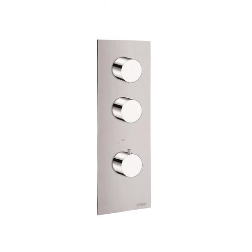 Miscelatore da doccia - ILTONDO  - CARIMALI design shower_space - da parete / termostatico / in metallo cromato