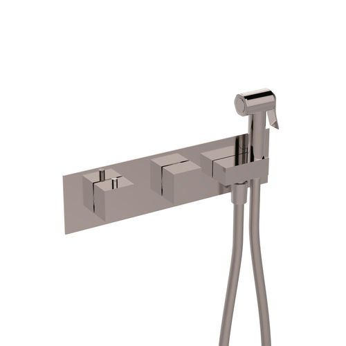 Miscelatore da doccia - 19810/C-120-CR - CARIMALI design shower_space - da parete / termostatico / in metallo cromato