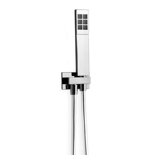 Doccetta manuale da braccia - DUPLEX SELECT - CARIMALI design shower_space - rettangolare / in ottone / finitura cromata
