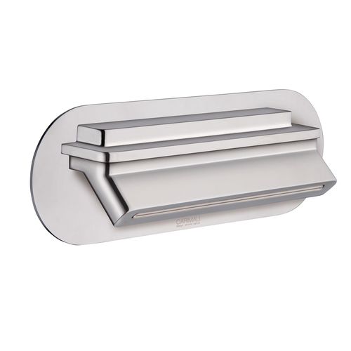 Soffione doccia da parete - OH! MINIMAL - CARIMALI design shower_space - rettangolare / a cascata