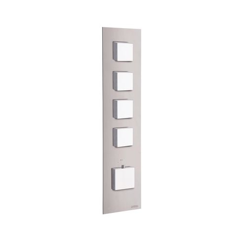Miscelatore da doccia - 21040-CR - CARIMALI design shower_space - da parete / termostatico / in metallo cromato