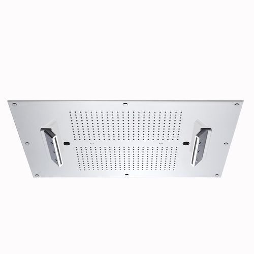 Soffione doccia da soffitto - 23070XN/S-CRX - CARIMALI design shower_space - quadrato / a pioggia