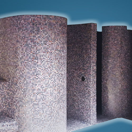 Box doccia in polistirene espanso PSE - Mallor, S.L.U. - fibra di vetro / con porta scorrevole / curvo
