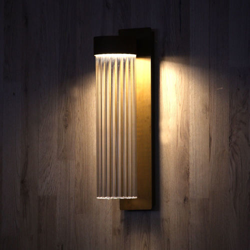 Applique contemporanea - NABUCCO - Inverlight Srl - da esterno / in acciaio inossidabile / in vetro