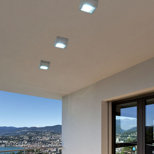 Downlight da incasso a soffitto - YUUKI 13 - Inverlight Srl - LED / quadrato / IP54