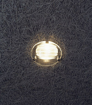 Plafoniera contemporanea - WAVE - Troldtekt A/S - rotonda / lineare / rettangolare