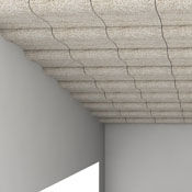 Controsoffitto in legno-cemento - ASYMMETRIC WAVE - Troldtekt A/S - a quadrotte / acustico