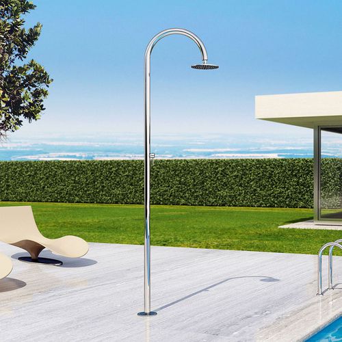 Doccia da giardino in acciaio inossidabile - SOLE 48 M BEAUTY - Inoxstyle
