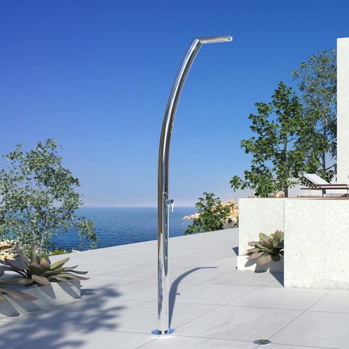 Doccia da esterno per piscina - YACHT M 7e6 - Inoxstyle - multifunzione / all'italiana / in acciaio inossidabile