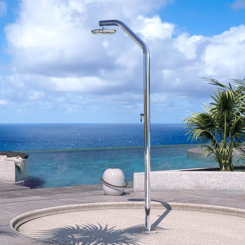doccia da esterno per piscina - Inoxstyle