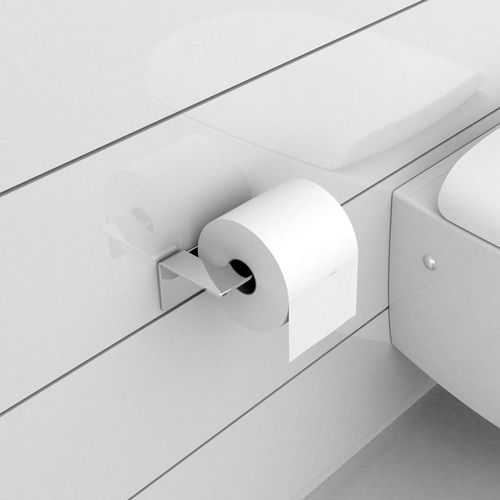 Portarotolo da parete - STEELSHINE RH - Inoxstyle - in acciaio inossidabile 316L / levigato / contract