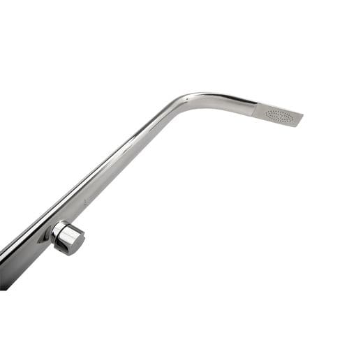 Doccia da esterno per piscina - ELLIPSE-DU - Inoxstyle - in acciaio inossidabile / per uso residenziale / contract