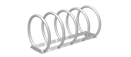 Rastrelliera per biciclette a pavimento - MBR350 - Maglin Site Furniture - per spazi pubblici / in acciaio / professionale