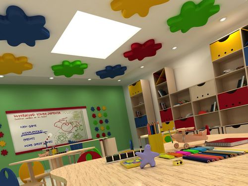 Pannello acustico per controsoffitto - SPLAT - Soundtect - in poliestere / colorato / per ufficio