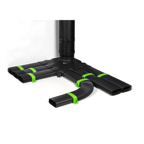 Condotto di ventilazione flessibile - EASYFLOW - VASCO - in HDPE