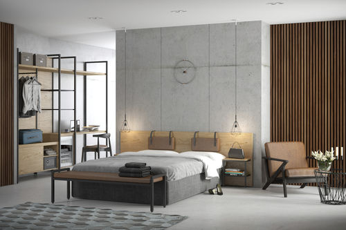 Camera d'hotel contemporanea - LUND LINE - ATEPAA / PENT.