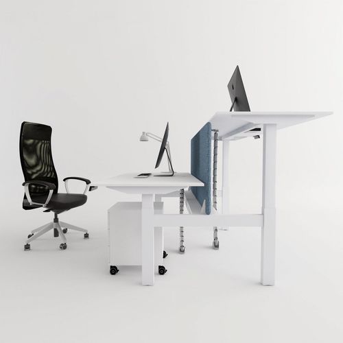 Scrivania contemporanea - SMART DESK ™ - ATEPAA / PENT. - in legno laccato / in metallo / ergonomica