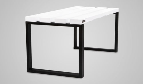 Panca per spogliatoio contemporanea - MITA Bench for changing room - ATEPAA / PENT. - in legno / in metallo
