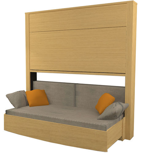 Divano letto - LIFTSECURITY - contemporaneo / multicolore / in legno