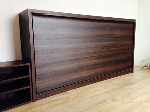 Letto a scomparsa - PETIT LIT HORIZONTAL AVEC ET SANS BARRIERES - LIFTSECURITY - singolo / contemporaneo / in legno