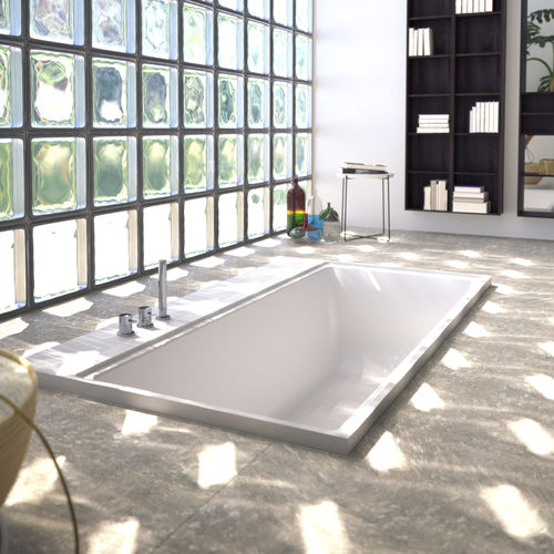 Vasca da bagno in Solid Surface - NEUTRA INCASSO - SIGN - bianca