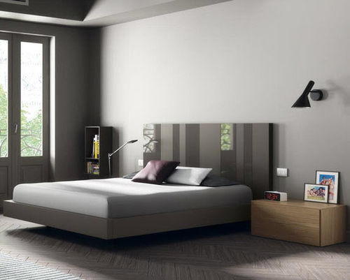Letto flottante - D4  - VIVE - MUEBLES VERGE S.L. - matrimoniale / contemporaneo / con testiera