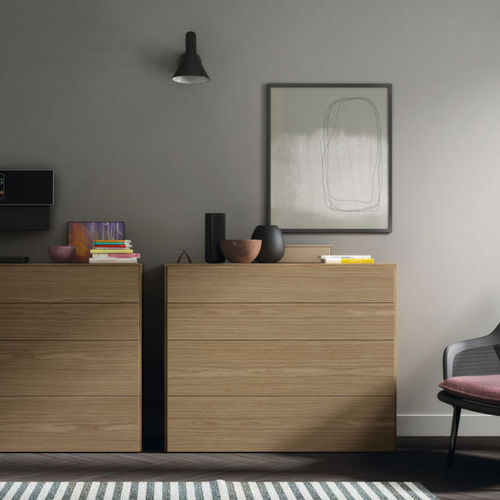 Cassettone contemporaneo - S4  - VIVE - MUEBLES VERGE S.L. - in legno / in MDF / modulare
